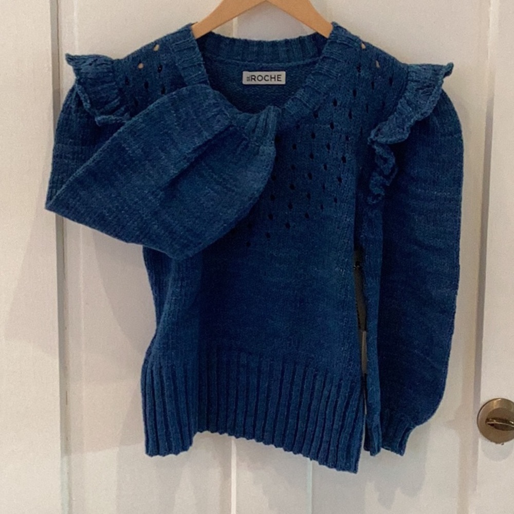 St. Roche Sadie sweater Indigo
